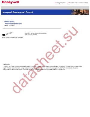 SDP8276-001 datasheet  